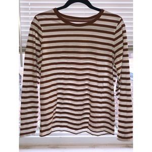 Madewell striped long sleeve tee